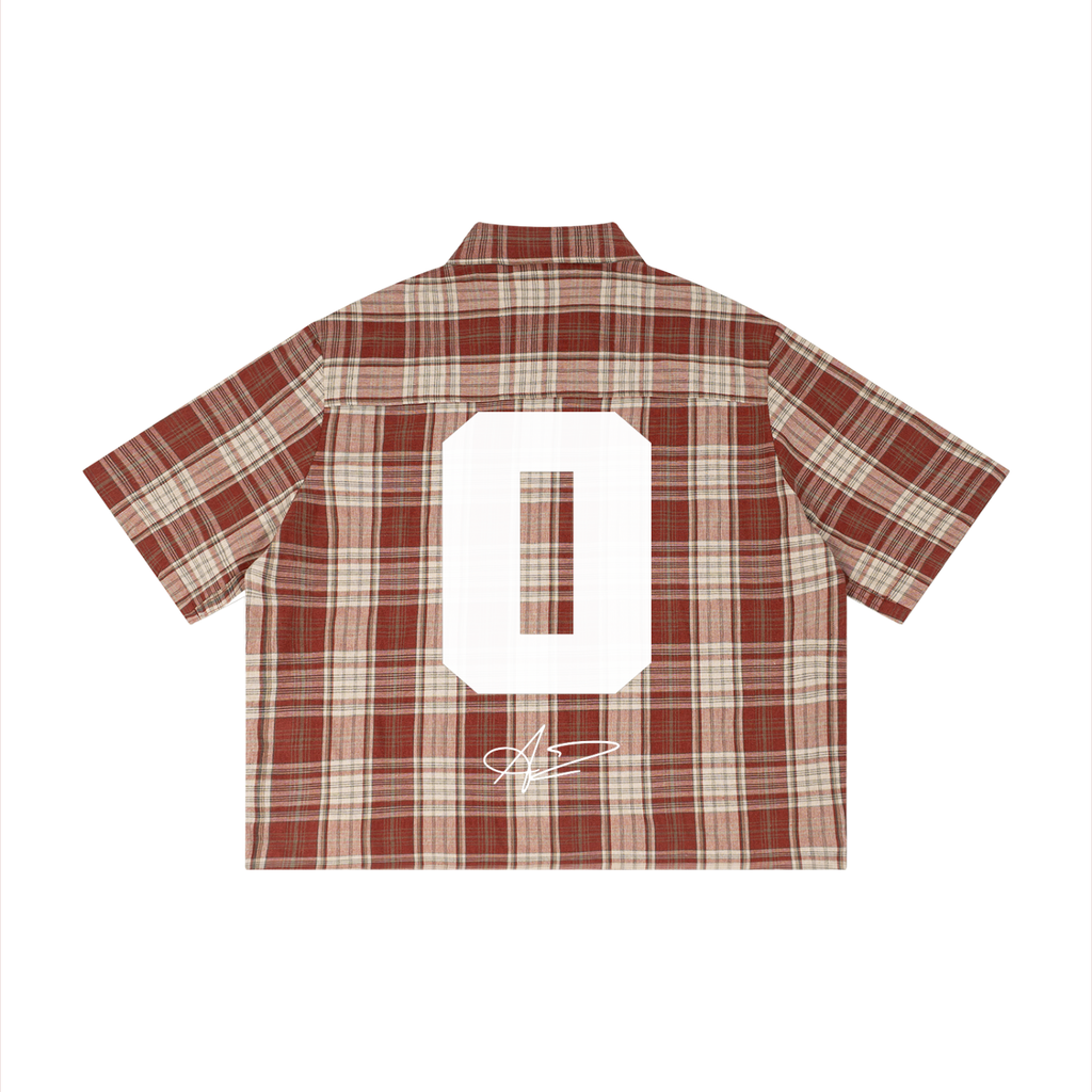 ZONA ZERO- PLAID BOXY SHIRT